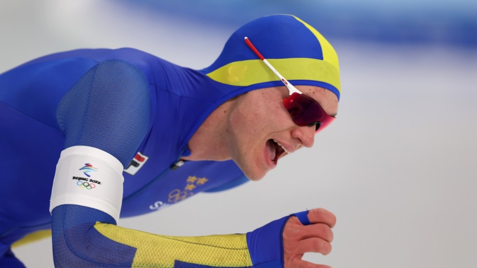 Nils van der Poel på vägen mot OS-guldet.