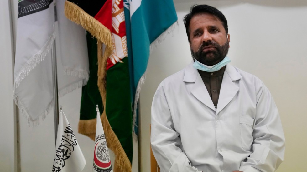 Mohammad Gul Liwal är chef för det enda sjukhuset i Kabul som tar emot covidpatienter.