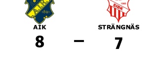 Förlust för Strängnäs borta mot AIK