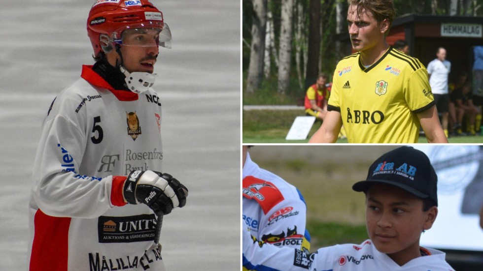 Eric Sundberg, Knut Gunnarsson och Sammy van Dyck är några av spelarna i Målilla Bandys trupp som nästan bara består av egna produkter.