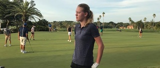 Golfaren Sanna Lundmark representerade Sverige i USA