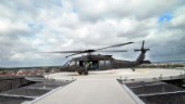 Helikopterplattan på US fick stängas efter brandskumsincident