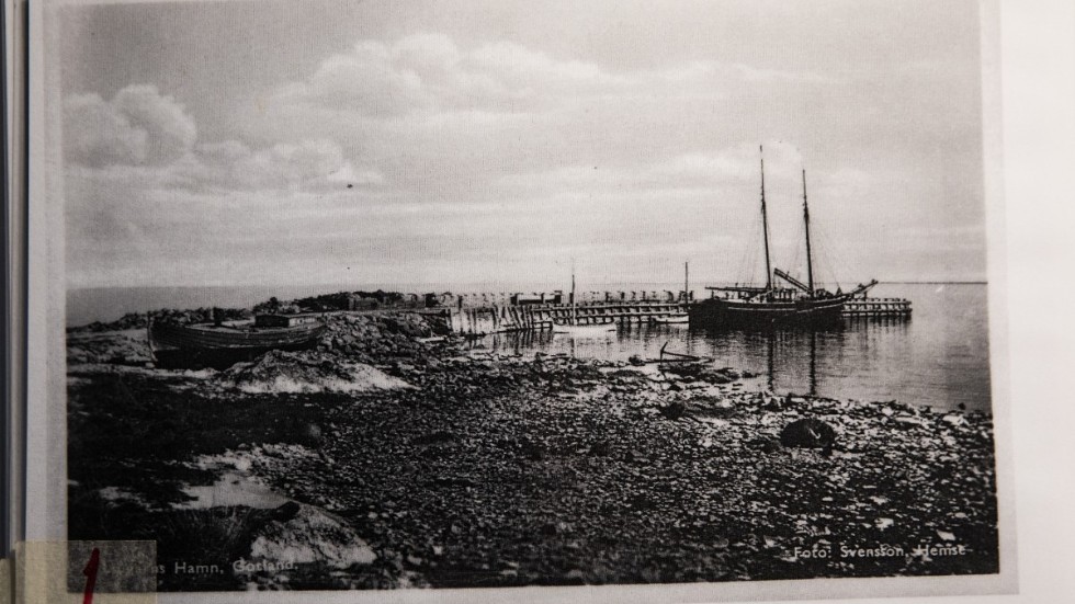 Arkivbild från hur det såg ut i hamnen i Ljugarn. 