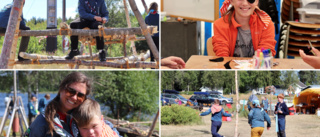 Scoutläger på Mohem – Halmstad och Piteå i gemenskap: "Det är jätteroligt här" 