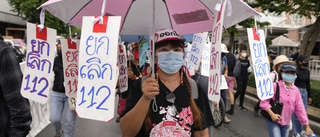 Över 100 åtalade för majestätsbrott i Thailand