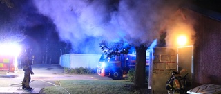 Brand i sophus i Uppsala         