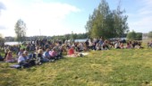 En efterlängtad utomhuskonsert hölls på Skurholmen på lördagskvällen