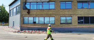 Del av kontorsbyggnad rasade i Arvika
