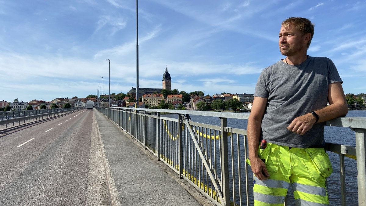 Gammal bro måste stängas av för underhåll