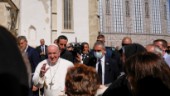 Påven skämdes i Slovakien