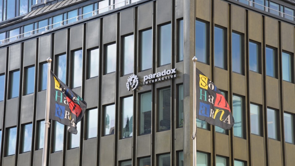 Paradox Interactives kontor i centrala Stockholm. Arkivbild.