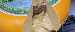Smugglade kokain inbakat i ost