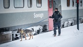Polisinsats på tågstationen – två misstänkta för narkotikabrott