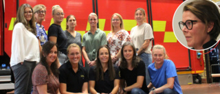 Sara var först och visade vägen – nu är det 15 kvinnliga brandmän