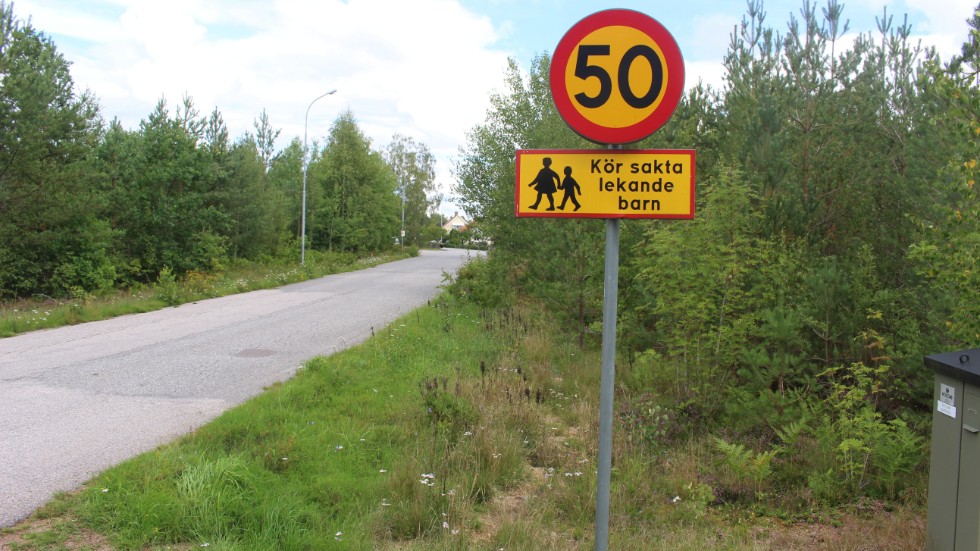 Lokalbefolkningen i Södra Vi befarar att en allvarlig olycka inträffar om inget görs åt de höga hastigheterna på Gallebovägen.