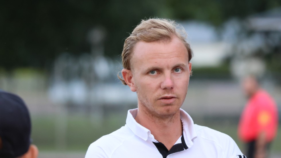 Hultsfreds tränare Sebasthian Svensson.