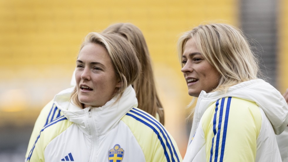 Magdalena Eriksson och Fridolina Rolfö finns på nytt med i startelvan när Sverige i dag kan säkra en plats i åttondelsfinalen.