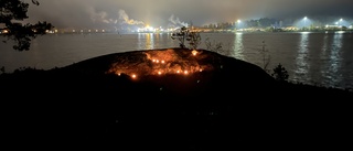 Första ljusvandringen lockade Kisaborna