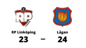 RP Linköping besegrade på hemmaplan av Lågan