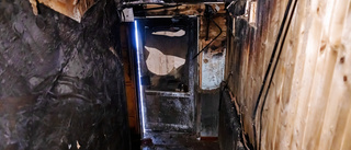 Stora skador efter branden på Skurholmen – polisen har teorier