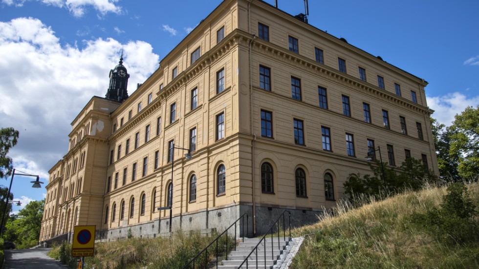 Skolan Campus Manilla på Djurgården i Stockholm innehåller både grundskola och gymnasium. Arkivbild.