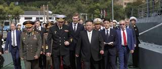 Kim lämnar Ryssland med drönare i bagaget
