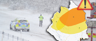 Dubbla vädervarningar från SMHI – Pite älvdal väntas få snö