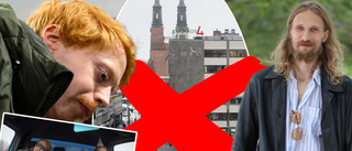 Här hånar tv-profilen hela Eskilstuna: "Fucking suger"