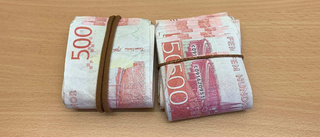 38 000 kronor i falska 500-kronorssedlar hittades