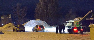 Man hittad död på isen i centrala Luleå