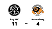 Bortaförlust för Borensberg - 4-11 mot Åby IBK