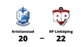 Seger för RP Linköping - steg åt rätt håll mot Kristianstad