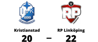 Seger för RP Linköping - steg åt rätt håll mot Kristianstad