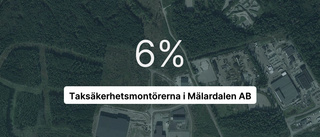 Enköpingsföretaget Taksäkerhetsmontörerna i Mälardalen AB är bland de största i Sverige