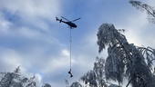 Hushåll ännu utan ström – ska ta bort träd med helikopter