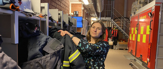 Sofia, 37, är brandman: "En fysisk och psykisk utmaning"