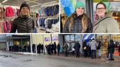 100 meter lång kö när nya butiken slår upp portarna i Linköping