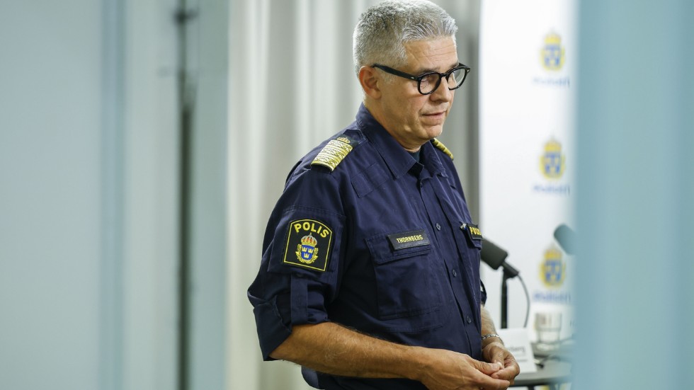 Rikspolischef Anders Thornberg säger att våldet vi ser nu saknar motstycke.