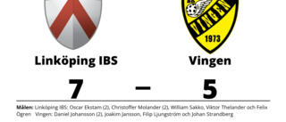 Linköping IBS besegrade Vingen med 7-5