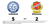 Ivan Kolsmyr och Adrian Zetterberg målskyttar i Almtunas förlust