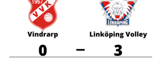 Seger i i tre raka set för Linköping Volley mot Vindrarp