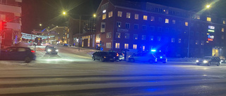 Trafikolycka med flera fordon i centrala Luleå