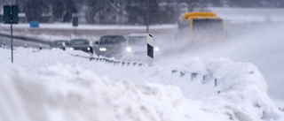 Hård vind och snö – SMHI utökar varning