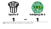 Oavgjort mellan Upsala IF och Enköping SK U