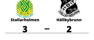 Hällbybrunn förlorade mot Stallarholmen