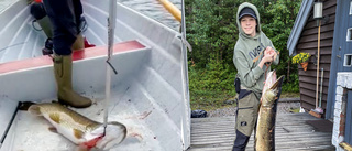 Fiskelycka för Vincent, 14 – fick en gädda på 15,2 kilo 