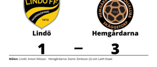 Damir Zenkovic gjorde två mål när Hemgårdarna vann