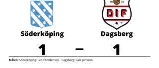 Kryss för Söderköping hemma mot Dagsberg