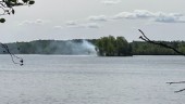 Skogsbrand på ö i sjö – andra gången på några veckor