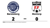 Borensberg vann toppmötet mot Mantorp